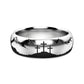 MOUNTAIN MAJESTY Laser Engraved Domed Tungsten Carbide Ring