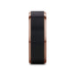 FERROS Espresso Plated Tungsten Polished Beveled Ring with Brushed Black Center - 8mm