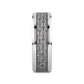 TANTALUS Beveled Edge Titanium Ring with White Carbon Fiber Inlay - 8mm