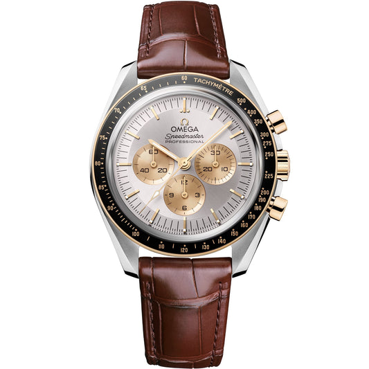 Omega Speedmaster Moonwatch Professional 42 mm — Steel ‑ Moonshine™ Gold on Alligator