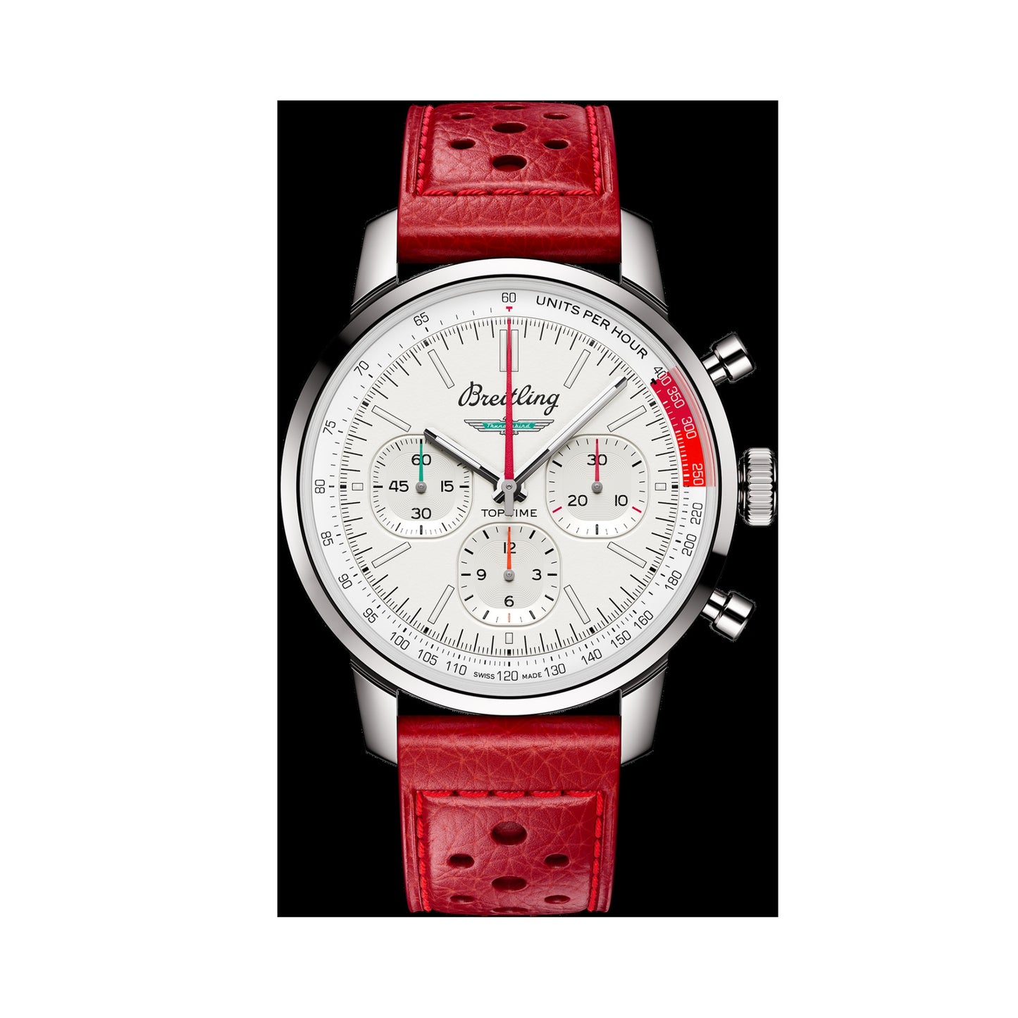 Breitling Top Time B01 Ford Thunderbird — White Dial