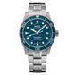 Mido Ocean Star 40 — Stainless Steel / Blue Gradient Dial