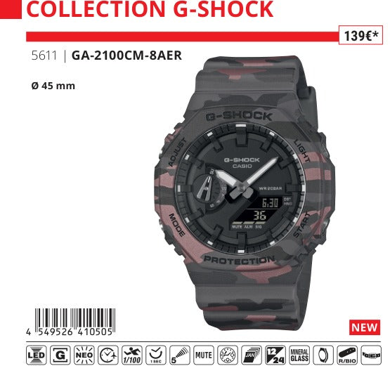 Casio G-Shock GA-2100CM-8A