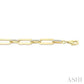 3/4 Ctw Paperclip Link Round Cut Diamond Aeris Gold Fashion Bracelet in 14K Yellow Gold