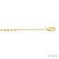 1/5 Ctw Bezel Round Cut Diamond Petite Bracelet in 10K Yellow Gold
