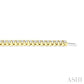 2 Ctw Square Shape Round Cut Diamond Tennis Bracelet in 14K Yellow Gold