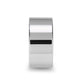 SUTTON Flat White Tungsten Wedding Band with Polished Finish - 12mm