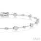 1 Ctw Lovebright Round Cut Diamond Bar Bracelet in 14K White Gold