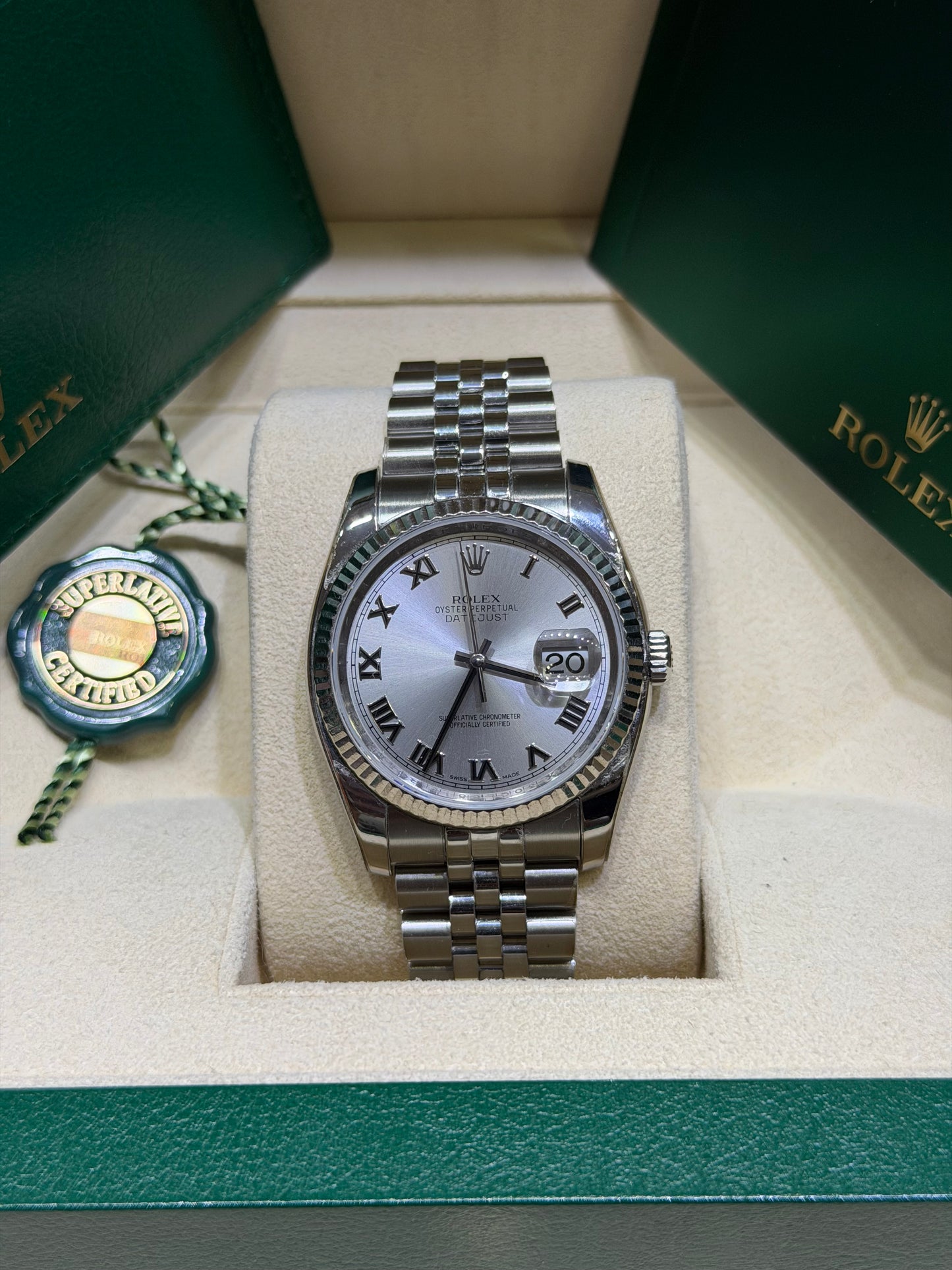 Rolex Datejust | Stainless Steel | 36 mm 116200