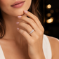 1.50 CTW Princess Cut Three-Stone Diamond Engagement Ring | 14K White Gold