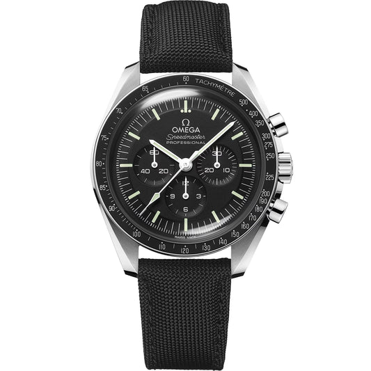 Omega Speedmaster Moonwatch Professional 42 mm — Steel on Coated Nylon Fabric Strap