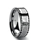 HAIL MARY Laser Engraved Tungsten Carbide Ring