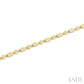 3/4 Ctw Bezel Set Baguette and Round Cut Diamond Fashion Bracelet in 14K Yellow Gold
