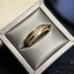 Mens Vintage Estate 14k Yellow Gold Diamond Ring .17ctw
