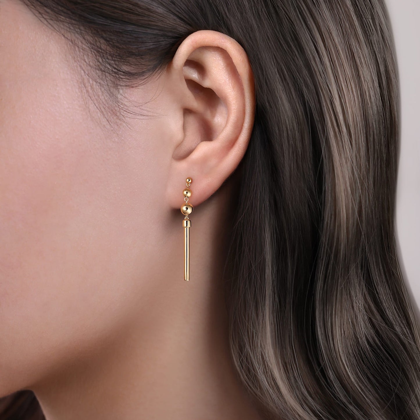 Gabriel & Co. 14K Yellow Gold Bujukan Drop Earrings