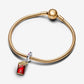 Two-tone Red Envelope Dangle Charm