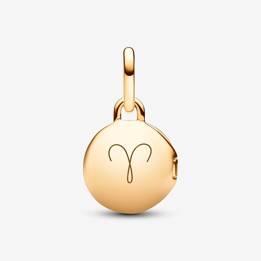 Openable & Engravable Love Locket Dangle Charm