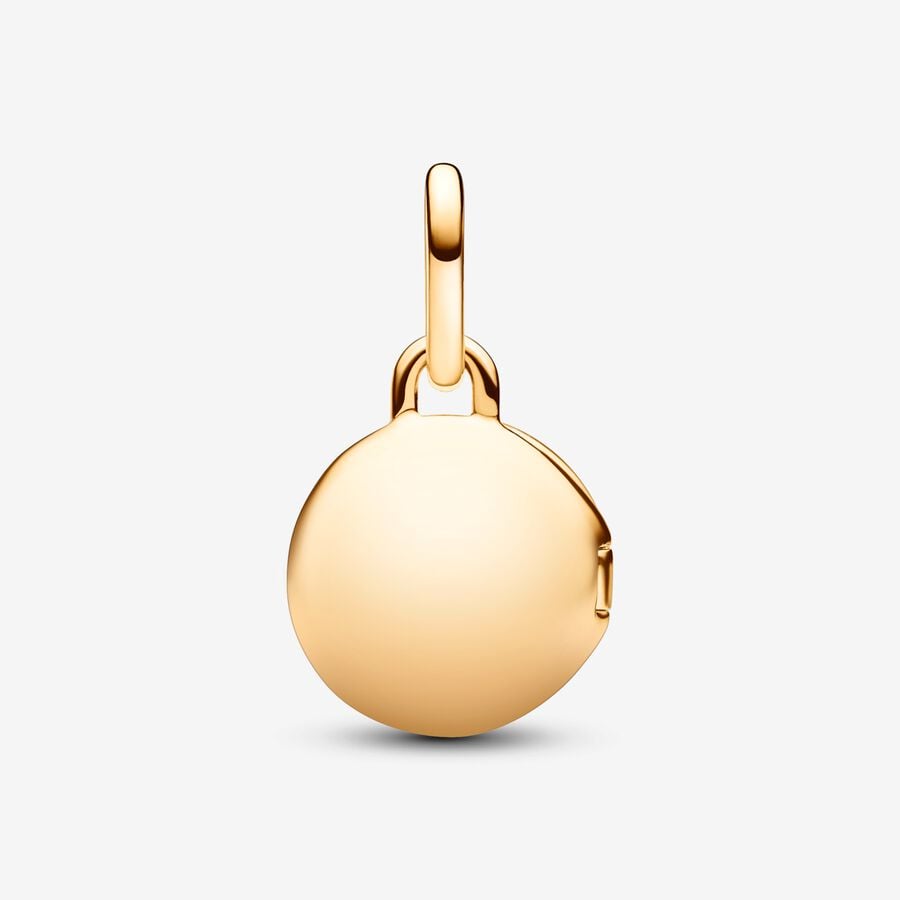 Openable & Engravable Love Locket Dangle Charm