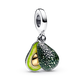 Pandora Avocado Double Dangle Charm