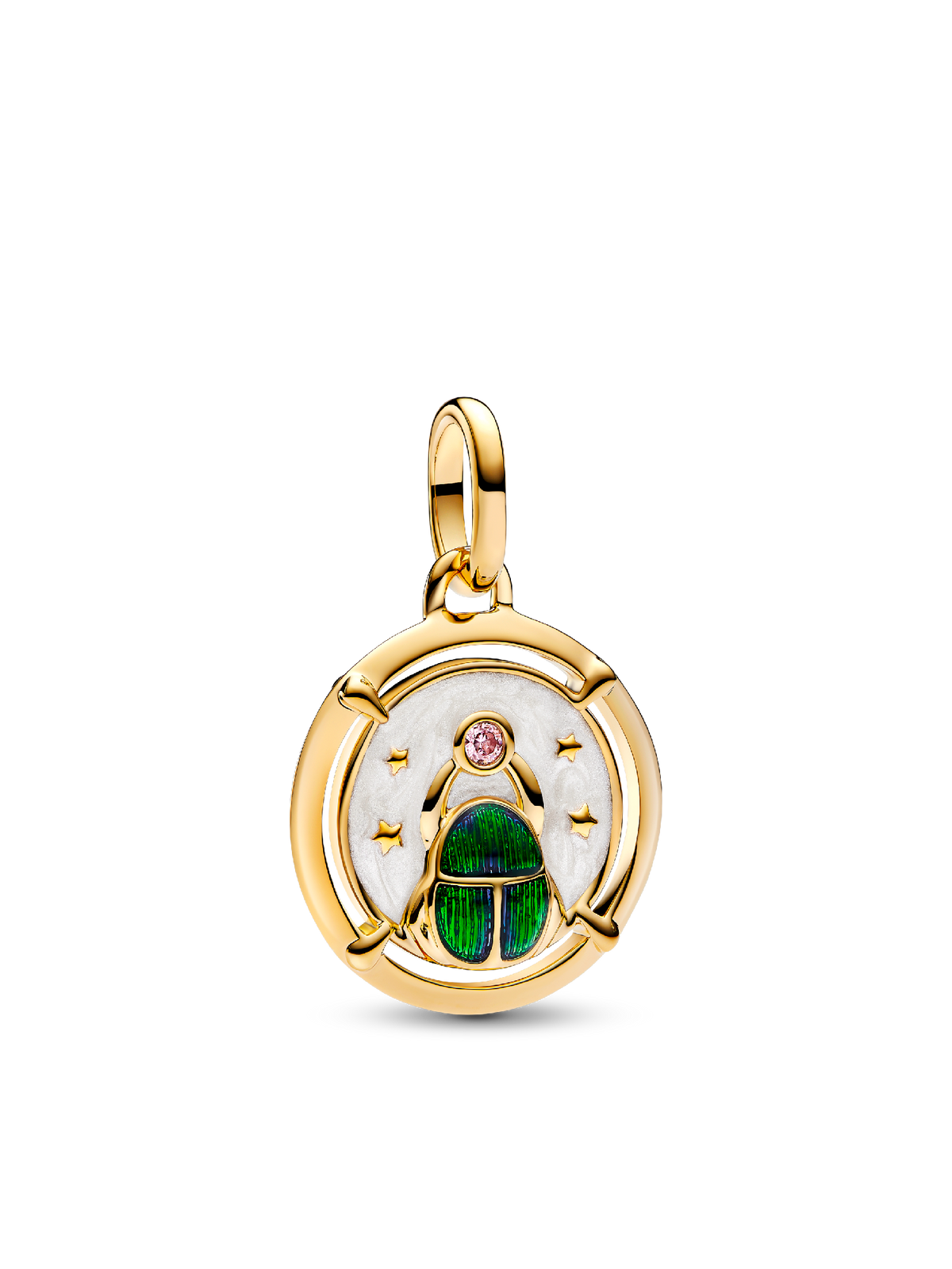 Pandora Scarab Beetle Medallion Charm