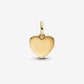 Engravable Love Heart Dangle Charm