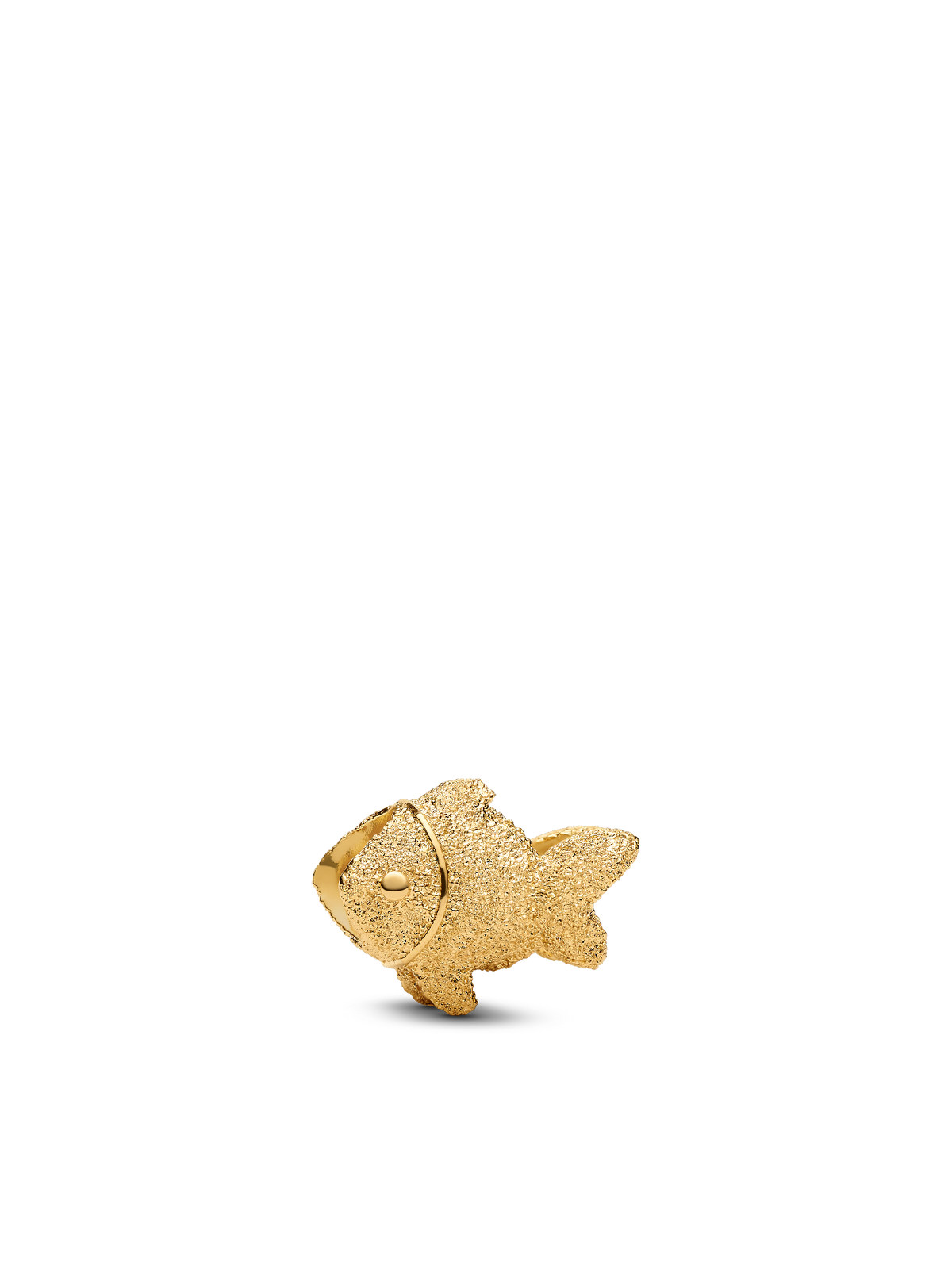 Pandora Textured Fish Mini Charm