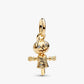 Pandora Pumpkin Scarecrow Dangle Charm