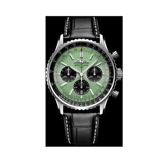 Breitling Navitimer B01 Chronograph 43 — Mint green Dial