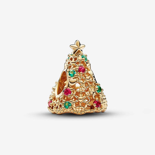 Glitter Christmas Tree Charm