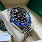 Rolex GMT-Master II 126710BLNR Batgirl Jubilee Full Set | Monica Jewelers
