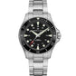 Hamilton Khaki Navy Scuba Auto - Dial color:Black - H82515130