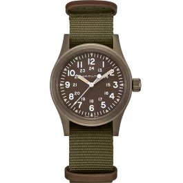 Hamilton Khaki Field Mechanical - Dial color:Green - H69449961
