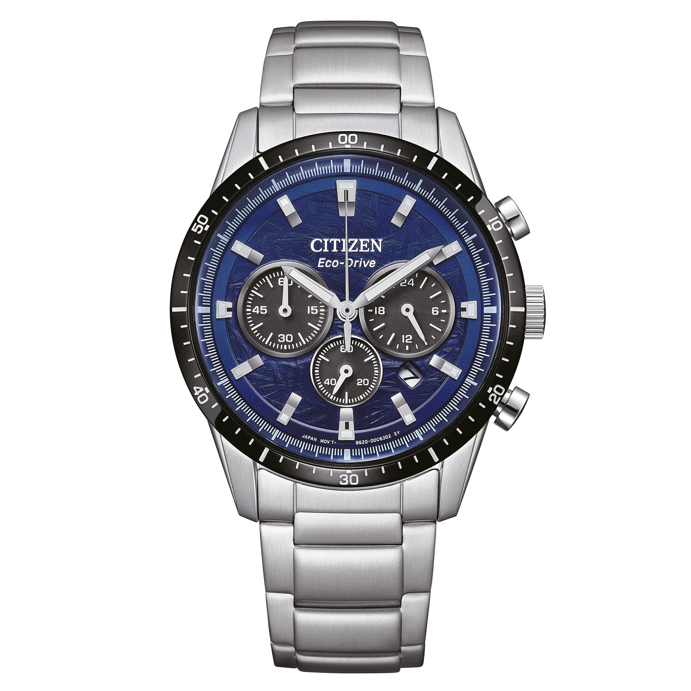 Citizen Ecodrive Chronograph Blue Dial CA462456L