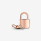 Padlock & Key Dangle Charm