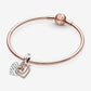 Entwined Hearts Double Dangle Charm