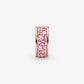 Pink Pavé Clip Charm
