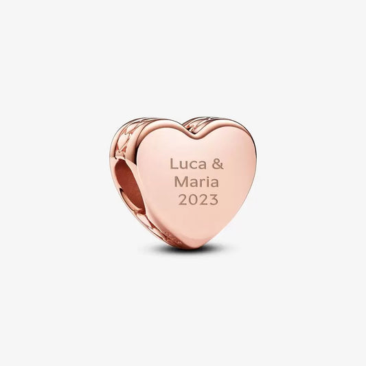 Engravable Heart Charm