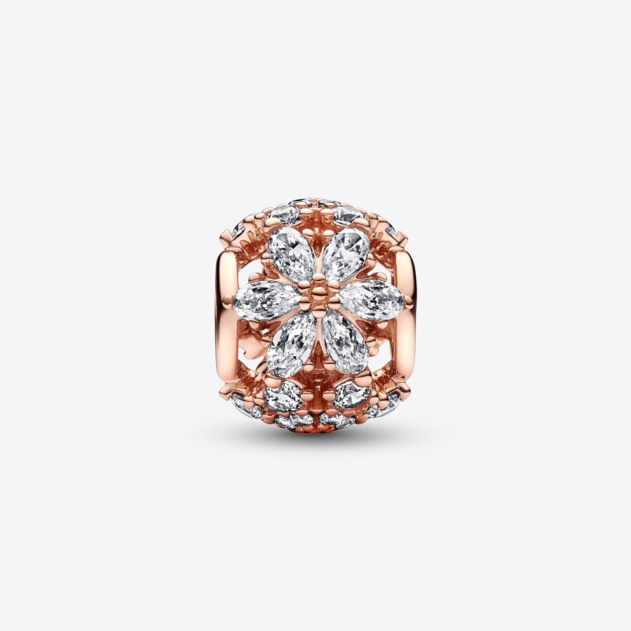 Sparkling Herbarium Cluster Round Charm