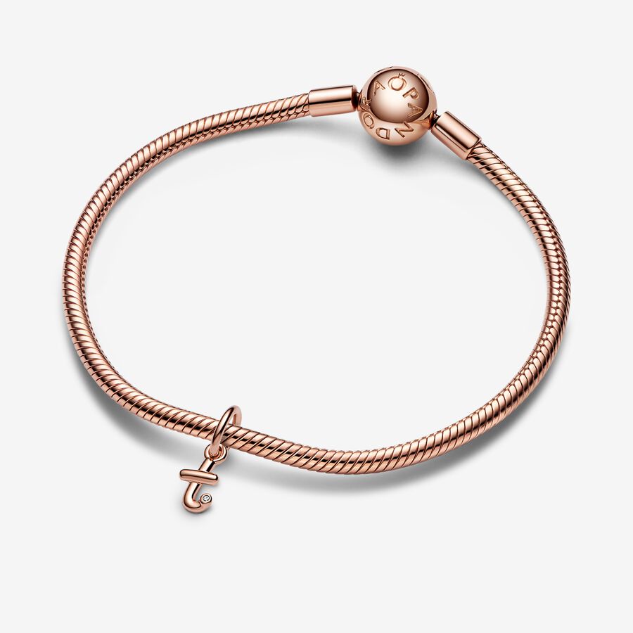 Pandora charm letter t deals