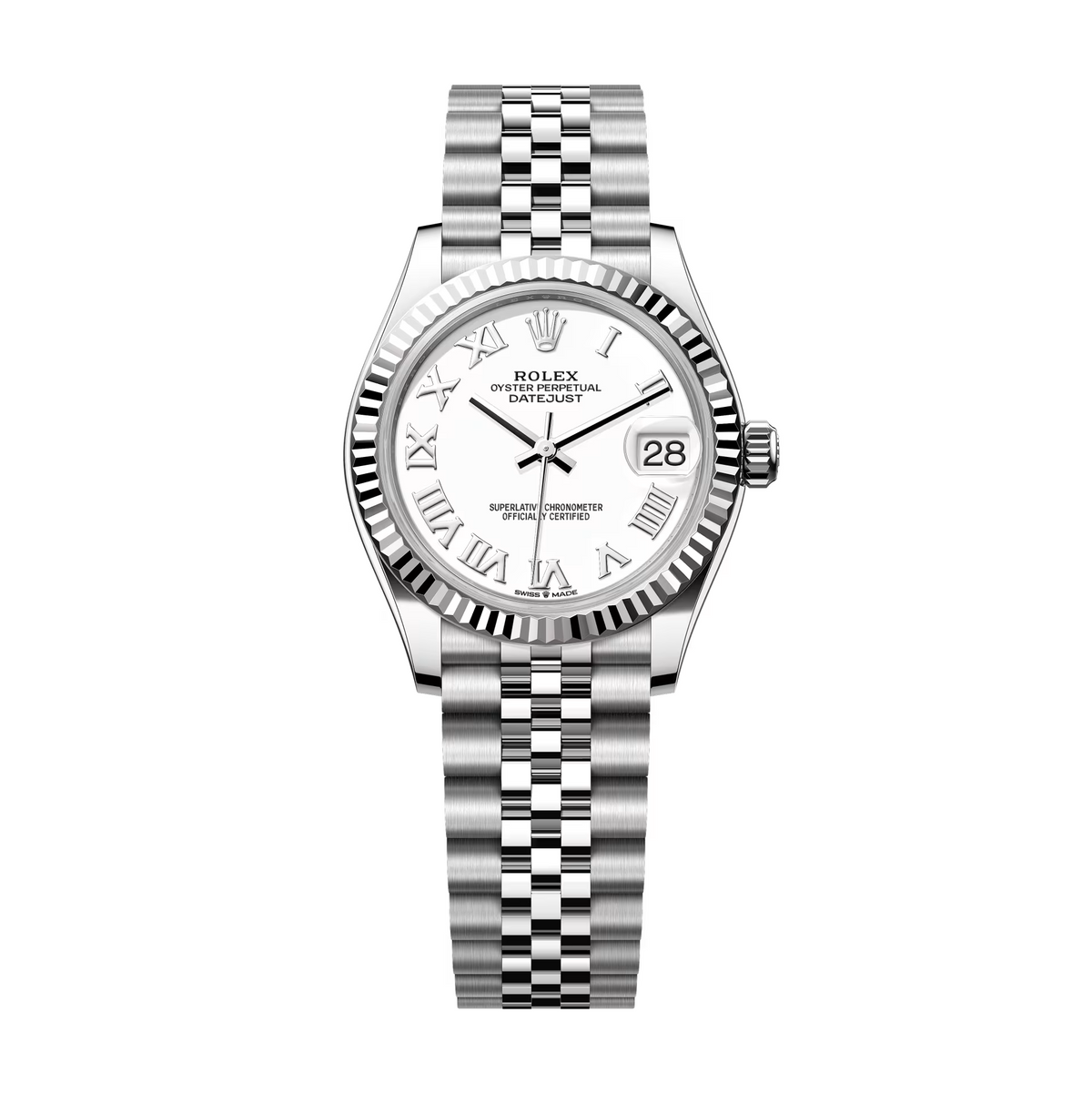 Rolex Datejust 31 White Dial Stainless Steel Oyster Bracelet 278274