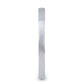 MAISIE Flat Style Women's White Tungsten Carbide Ring with Brushed Finish - 2mm