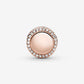 Engravable Sparkling Button Charm