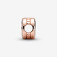 Engravable Sparkling Button Charm