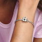 Padlock & Heart Key Charm