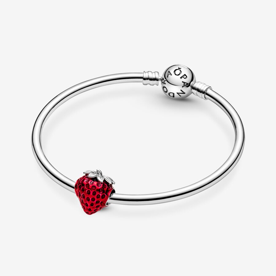 seeded strawberry fruit charm Seeded Strawberry Fruit Charm