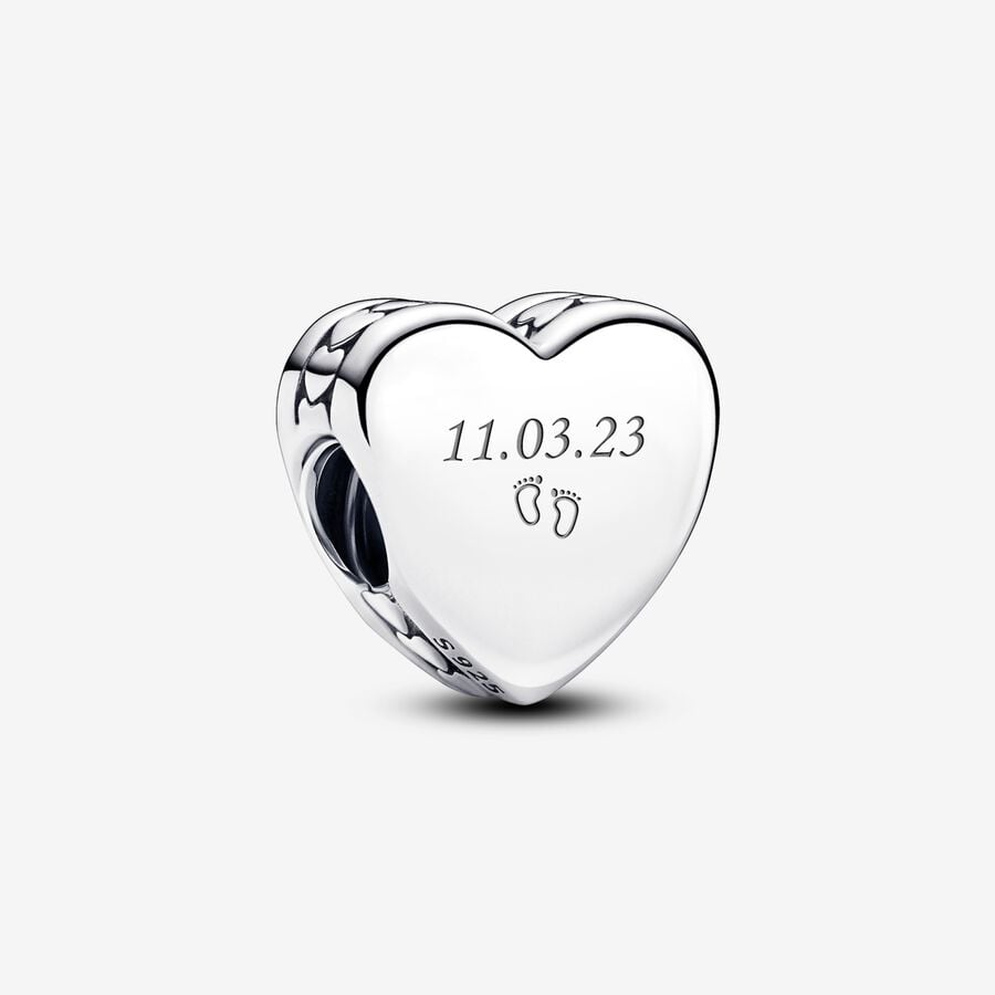 Engravable Heart Charm