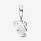 Sparkling Puzzle Piece Dangle Charm