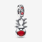 Christmas Mouse and Reindeer Charm Set