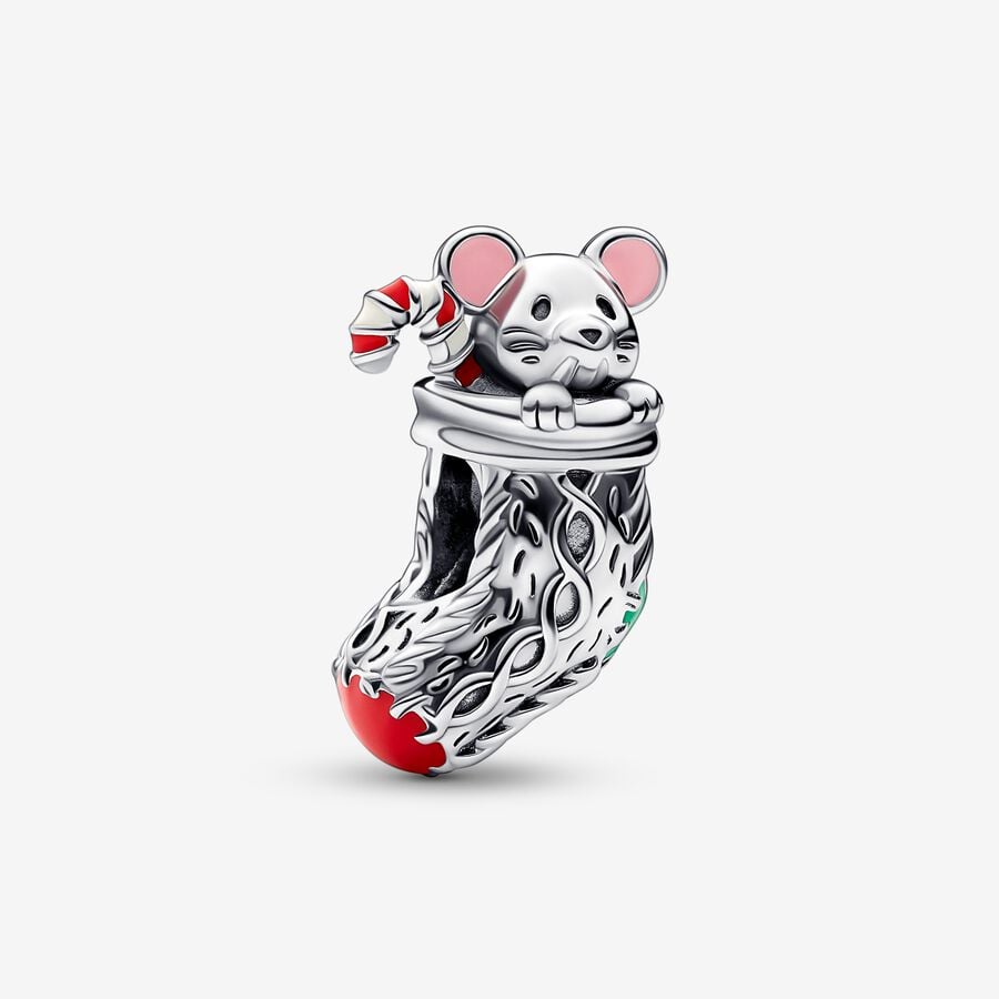 Christmas Mouse and Reindeer Charm Set