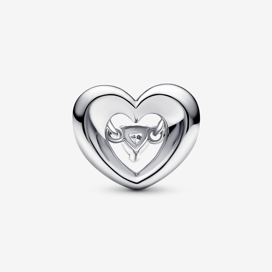 Radiant Heart Floating Stone Charm – Monica Jewelers